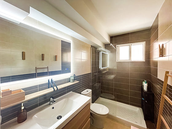 bano completo ducha casa chato playa honda — Casa Chato, apartamento en Playa Honda, Cartagena